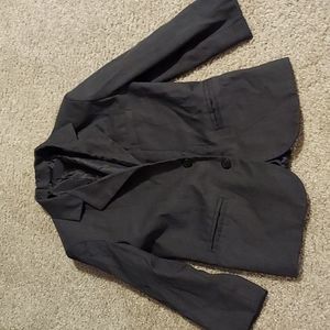 Boys' Dark Grey Blazer and Vest